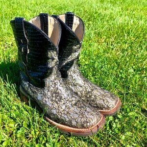 Ferrini Glitter Inlay Cowboy Boots